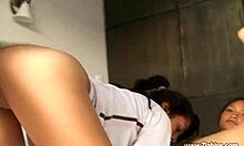 Latina Teens Share Boyfriend In Hardcore Lesbian Action