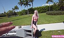 Britt Blair's Little Red Riding Hoe Gets Hardcore Facial