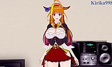 Have you seen Amane Kanata and Kiryu Coco in wild hentai sex?