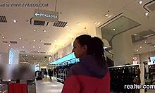 Flawless Czech Teen Teased in Supermarket, Drilled Hard in POV