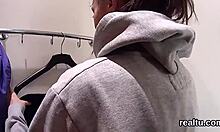 Flawless Czech Teen Teased in Supermarket, Drilled Hard in POV