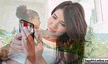 Lady Dee and Luna Corazon sensually kiss and eat juicy pussy