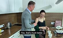 director cums on teacher's glasses