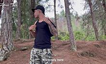 I Stumbled Upon a Skinny Brunette Lost in Forest for Some Fun