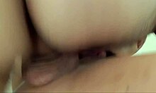 Milf squirts from hard anal sex with gaping