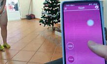 Glasses-Wearing Maid Uses Butt Plug and Vibrator for Intense Cumshot