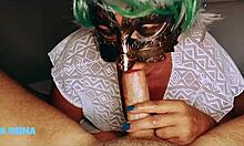 She Sucks My Dick And Wants Doggy-Style Because She Has A Surprise For Me Chupareina