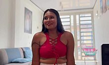 My friend catches me masturbating with monster cock?