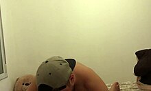 hairy bear casually fucks his son's young friend and cums