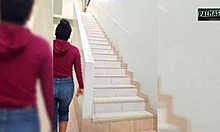 i found my lover on the street and took him to a motel for rough sex, moaning in pleasure and pain