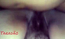 Just came all over her hairy pussy