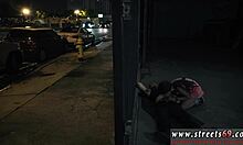 joseline kelly, a tiny teen, gets buried alive in bondage for an extreme hook-up. she moans in bdsm pickup.