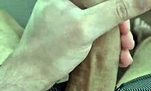 Brazilian Twink Neighbor Shows Off Big Penis Cumming