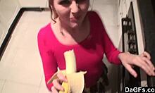 Amateur Lesbians Enjoy Fun Time at Home with Kissing