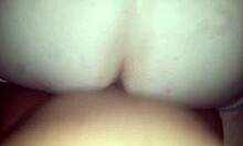 Dirty milf amateur sucks monster cock in interracial fuck