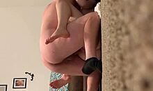 Blonde milf handles huge monster cock with ease