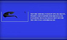 Teen 18+ Emma's Emotional Encounter With Glasses And Cumshot On Construction Site