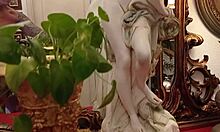 masked older gay man in amateur scene