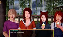 This new family episode features erotic big asses and small tits!