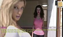 Wife And Mother-In-Law Play Game With Big Ass