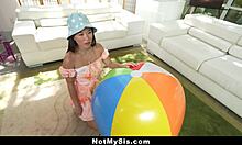 stepsister begs stepbrother to keep secret