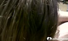 Sexy babe deepthroats and gets cum from my big cock in POV