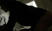 Public ass licking leads to home sex orgasm