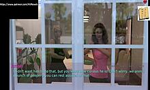 Wife And Mother-In-Law Play Game With Big Ass