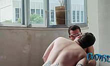 Dorn and Pinocchio showcase iconic tattoos in intense Brazilian gay porn. Complete on Red.