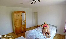 Stepsister, Ready For Monster Cock After Workout?