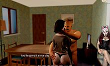 Rough Doggystyle Sex On The Desk In Cosplay Costumes. Tales From The Deep Eve Ep 4.