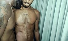 Orgy sex at the bar with quick assfucking