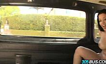 Spanish Babes Abella Anderson and Ava Addams Blowjob and Fucking in Bus Group Orgy.