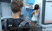 stranded in space 105, planning threesome with bisexual girl next door