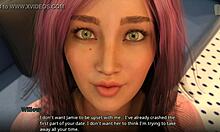 Wvm 122, did jamie and shauna just kiss in that hentai cartoon?