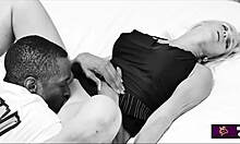 Busty Blonde Wife Dani Dare Enjoys Powerful Workout At Home.