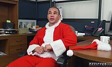 Latin teen enjoys gay holiday special with friends