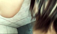 My friend took advantage of me in the bathroom and recorded it all!