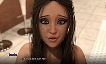 Wvm 122, did jamie and shauna just kiss in that hentai cartoon?