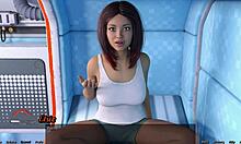 stranded in space 105, planning threesome with bisexual girl next door