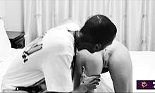 Busty Blonde Wife Dani Dare Enjoys Powerful Workout At Home.