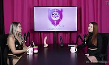 Safada Fica Pelada Tem a Buceta Chupada Ficando Molhadinha Depois de Falar Dos Seus Fetiches Família e Seu Ficantes - Malu Paz