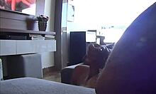 My Step Sister-In-Law's Footprint On My Cock