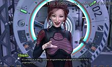 Stranded In Space Experiment With Naked Anime