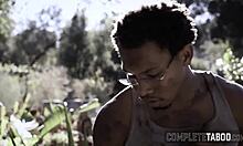 Blind teen 18+ gets taboo fucked with oral and creampie