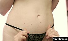 This sexy lesbian licks her lover's breasts and pussy 😘