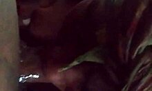 Ebony Amateur Gives Amazing Blowjob And Sucking At Home