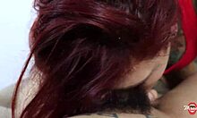 this redhead knows how to suck a dick - throat - lizzy hartz