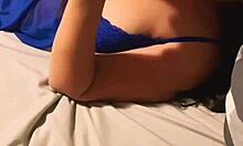 slut wife in lingerie gets fucked hard with cumshot pov