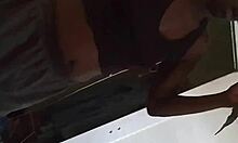 Ebony Amateur Gives Amazing Blowjob And Sucking At Home